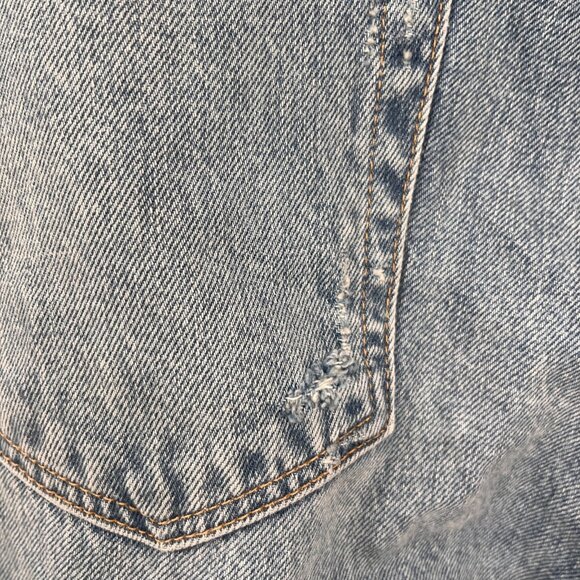 SLVRLAKE London High Rise Straight Jeans Size 31 Heartache Wash - Picture 9 of 16